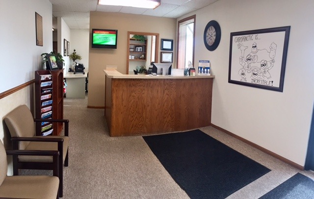 front desk at Greeley CO chiropractic office